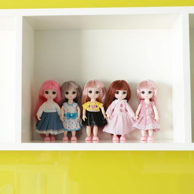 Fashion My Day 2x5 Set 16cm/6inch Mini Girl Doll Clothes Suit DIY Dress up Accessory Style 3 | Modern | Clothes & Accessories | Dolls