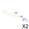 Fashion My Day 2xFashion Necklace Bracelet for 18'' Doll Accessories Purple | Modern | Clothes & Accessories | Dolls view 2