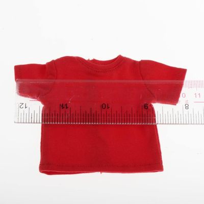 Fashion My Day 2xCasual Short Sleeve T-Shirt Clothing for Blythe 1/6 BJD Dolls Outfit Red | Modern | Clothes & Accessories | Dolls
