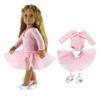 Fashion My Day 2xSkinny Ballet Dance Suit Skirt Dress Shoes for 18 inch Dolls | Modern | Clothes & Accessories | Dolls view 1