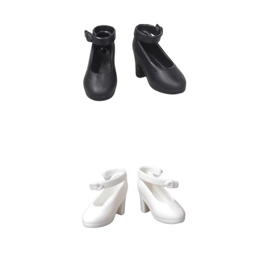 Fashion My Day 2Pairs Poly Girl Doll Shoes for Blythe Licca/Momoko/Azone Dress up Outfit | Modern | Clothes & Accessories | Dolls