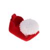 Fashion My Day Handmade Cute Baby Girl Doll Shoes Christmas Festival Shoes Flats Ballet Shoes with Plush Ball Clothes Accessory for MellChan Doll | Modern | Clothes & Accessories | Dolls view 4