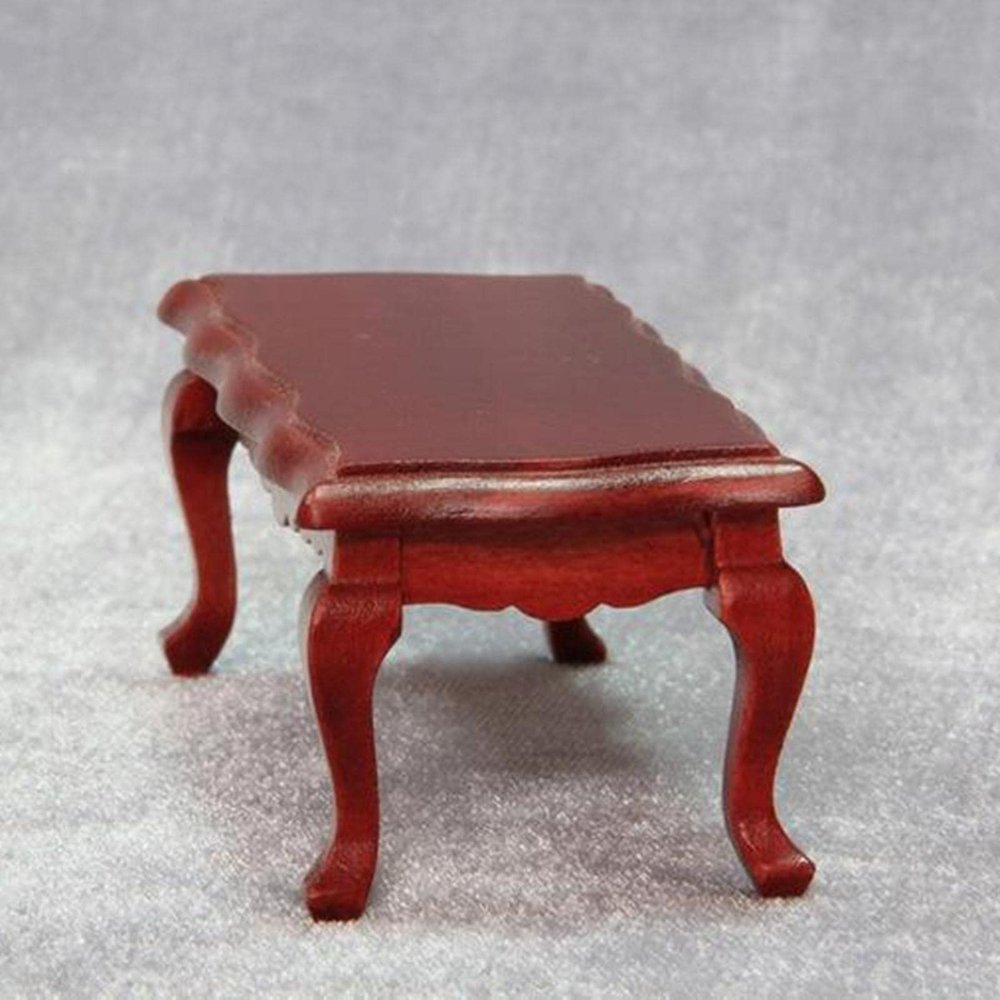 Fashion My Day 2x1:12 Doll House Furniture Miniature Tea Table Coffee Table Ornament Style 2 | Modern | Clothes & Accessories | Dolls