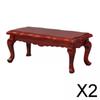 Fashion My Day 2x1:12 Doll House Furniture Miniature Tea Table Coffee Table Ornament Style 2 | Modern | Clothes & Accessories | Dolls view 2