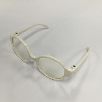 Fashion My Day 2xPair of Round Frame Glasses for 18'' American Dolls White | Modern | Clothes & Accessories | Dolls