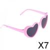 Fashion My Day 7xPair of Heart Frame Glasses Sunglasses for 18'' American Dolls Pink | Modern | Clothes & Accessories | Dolls view 2