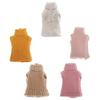 Fashion My Day 2xLovely Knitted Turtle Neck Sleeveless Sweater Vest for OB11 Dolls Grey | Modern | Clothes & Accessories | Dolls view 1