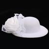 Fashion My Day 2xVintage Round Bowler Doll Hat Cap for28-30cm Doll Clothes Accs White | Modern | Clothes & Accessories | Dolls view 4