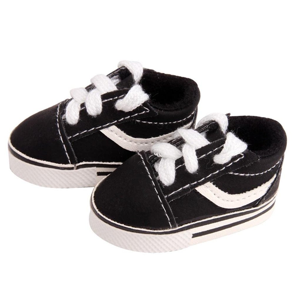 Fashion My Day 2x14.5'' Baby Dolls Flat Sneaker Canvas Shoes for Mellchan Doll Toy Accessory | Modern | Clothes & Accessories | Dolls