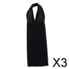 Fashion My Day 3xBlack Lady Girls Evening Wedding Party Dress Clothes Gown for Doll Pattern 6 | Modern | Clothes & Accessories | Dolls view 2