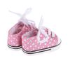 Fashion My Day 3x1 Pair of Sequin Sneakers Shoes for 18inch Dolls Clothes Pink | Modern | Clothes & Accessories | Dolls view 1