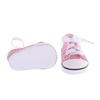 Fashion My Day 3x1 Pair of Sequin Sneakers Shoes for 18inch Dolls Clothes Pink | Modern | Clothes & Accessories | Dolls view 3