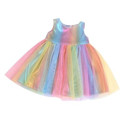 Fashion My Day 6xColorful American Doll Dress Gauzy for 18 inch American Doll Dress up | Modern | Clothes & Accessories | Dolls