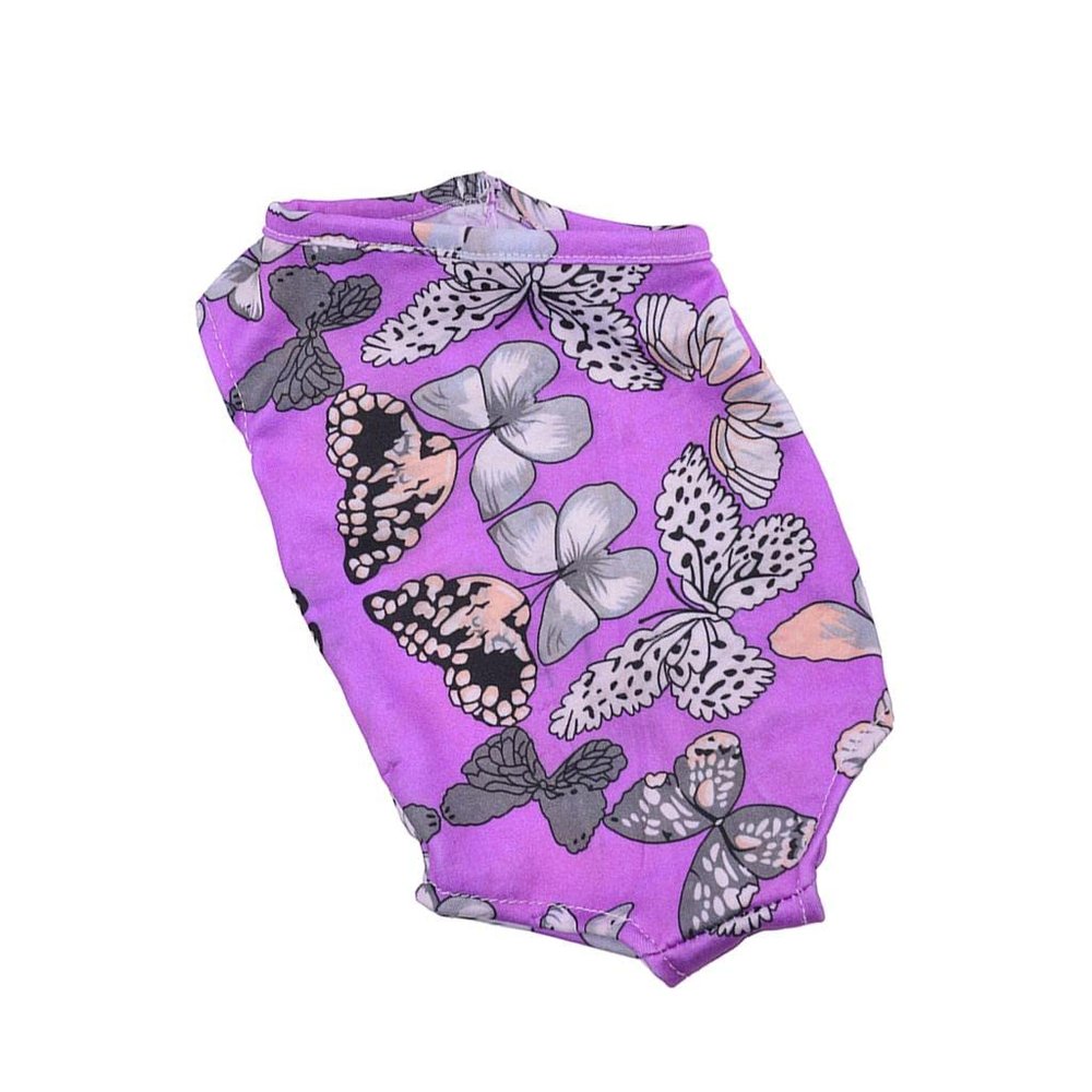 Fashion My Day 3xButterfly Printed Swimwear Outfit Clothes for 18'' American Doll Purple | Modern | Clothes & Accessories | Dolls