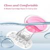 Caredone Portable Body Hair Razor Mini Bikini Razor for Women, Smooth & Gentle Shaving, Perfect for Travel (2) view 3
