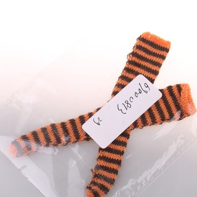 Fashion My Day 2x1:6 Fashion Striped Knit Socks Stockings for 28-30cm Female Doll Orange | Modern | Clothes & Accessories | Dolls
