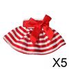 Fashion My Day 5xFashion 1/12 Christmas Doll Skirt Girl Gifts for New Year Accessory Garments I | Modern | Clothes & Accessories | Dolls view 2
