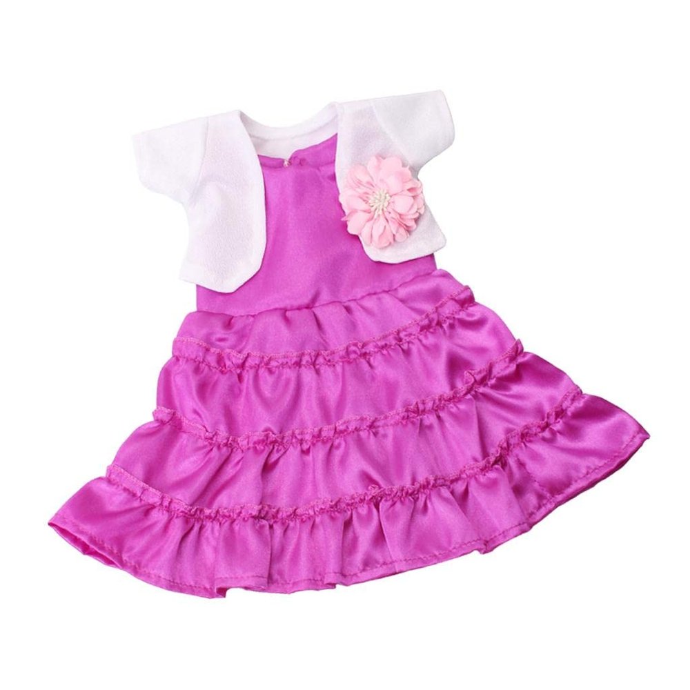 Fashion My Day 2xHandmade Gorgeous Doll Princess Dress Party Dress and Short Coat Purple | Modern | Clothes & Accessories | Dolls