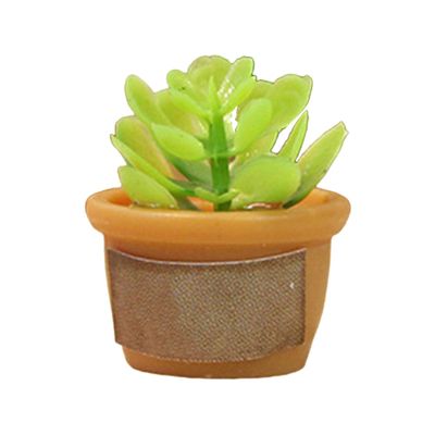 Fashion My Day 4x1/12 Dollhouse Resin Mini Bonsai Scenery Supplies for Balcony Decor Style C | Modern | Clothes & Accessories | Dolls