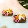 Fashion My Day 2x1/12 Dollhouse Food Breakfast Bread Fruit Life Scene Decoration Toy Style B | Modern | Clothes & Accessories | Dolls view 3