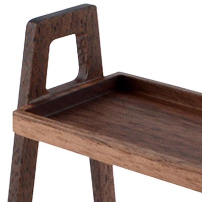 Fashion My Day 2x1/12 Dollhouse Furniture Storage Shelf Handmade Decor Toy Gift Age 3-8 Black Walnut | Modern | Clothes & Accessories | Dolls