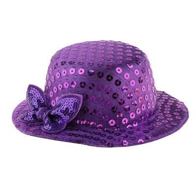 Fashion My Day 2xAdorable Handmade Doll Round Sequins Hat for 1/3 BJD Doll Accessory Purple | Modern | Clothes & Accessories | Dolls