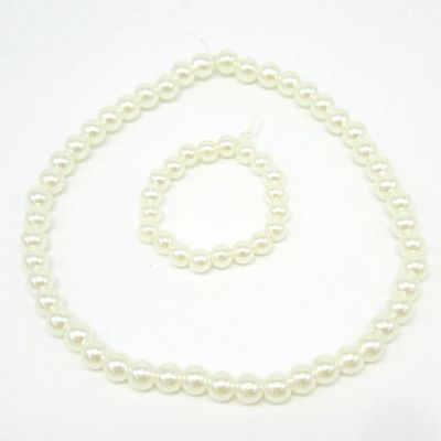 Fashion My Day 2xDolls Pearl Necklace Bracelet Jewelry for 18'' Doll White | Modern | Clothes & Accessories | Dolls