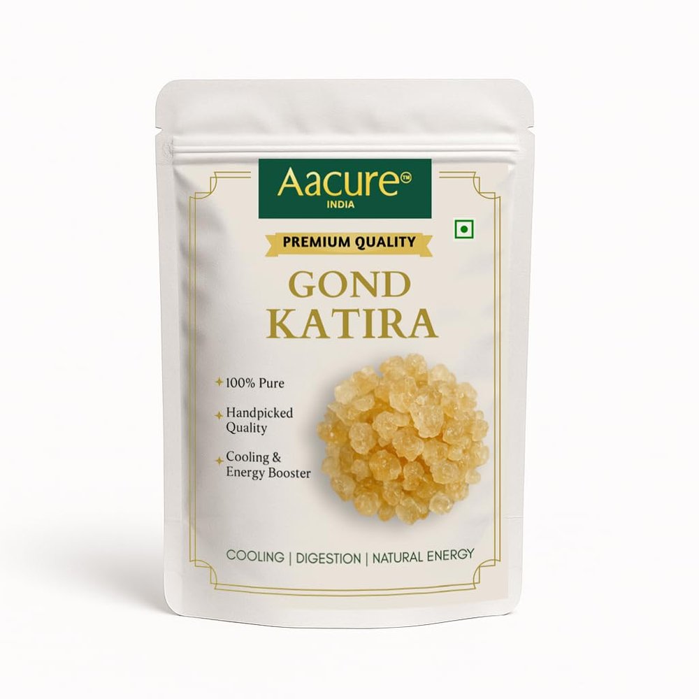 Aacure Gond Katira | Astragalus Gummifer |200gms| Improves Digestion | Skin Health & Beauty | Energy Booster |