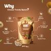 Trendy Spoon Natural Freeze Dried Chikoo | Rich in Vitamins, Natural and Healthy Fruit Snack | 18 Grams view 4