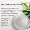 Vastu Sea Salt for Cleansing and Positive Energy | Natural Rock Salt for Aura Purification, Energy Healing & Space Clearing | 900g Pure Chemical-Free Salt for Home & Office view 4