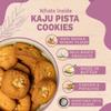 Gud Mishri Kaju Pista Cookies 280g | Premium Dry Fruit Cookies with Cashew & Pistachio | Made with Butter, No Palm Oil, No Refined Sugar, No Preservatives | Delicious and Nutritious Snacks view 3