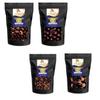 Leeve Dry Fruits Choco Coated Almonds, Raisin, Dates,Butterscotch Nut Combo Pack | High Fiber, Rich In Protein | Chocolate Coated Nuts | Preservatives Free Ideal for Travel | 200gm Each, Pack of 4 view 1