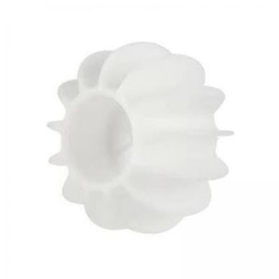 4xSilicone Dryer Ball Cleaning Tool Mini Compact Reusable Soft Fabric Softener White S