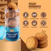 Sugar Free Cookies 280g | Aata Biscuits Made with Butter | No Palm Oil, Margarine and Food Colors | Healthy & Delicious Snack Made with Whole Wheat | High Protein and High Fiber view 3
