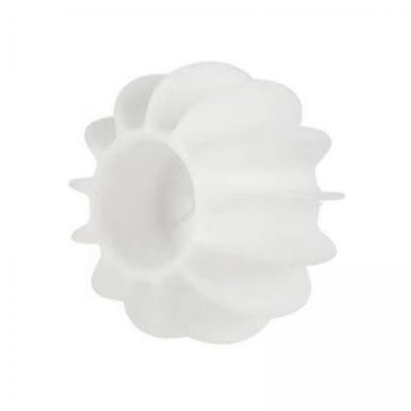 3xSilicone Dryer Ball Cleaning Tool Mini Compact Reusable Soft Fabric Softener White S