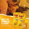 Bigfun Mixed Fruits Flavoured Condoms | Dotted, Ribbed & Contoured for Higher Pleasure | Natural Rubber Latex | Lubricated for Excitement & Satisfaction | Fun Fruity Flavour Pack of 3 - Total 30 Pcs view 2