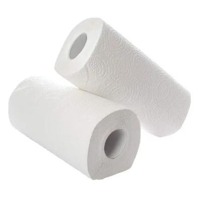 CAPSSEA Absorbent & Durable Kitchen Paper Tissue With 60 Pulls Per Roll For Daily Use (Pack of 1 (2 Rolls, 120 Pulls))
