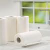 CAPSSEA Absorbent & Durable Kitchen Paper Tissue With 60 Pulls Per Roll For Daily Use (Pack of 1 (2 Rolls, 120 Pulls)) view 2