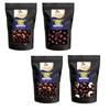 Leeve Dry Fruits Choco Coated Cashew, Dates,Butterscotch Nut Combo Pack | High Fiber & Rich In Protein | Chocolate Coated Delicious Nuts | Preservatives Free Ideal for Travel | 200gm Each, Pack of 4 view 1