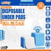 Nidy Disposable Baby Under Pads for Newborns, Waterproof Bed Protector Sheets, Ultra Absorbent Changing Mats, Baby Pee Pads, Leak Proof Disposable Sheets (100, 60x90) view 2