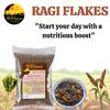 Ikkivam Diabetic Combo of Baija Jowar & Ragi flakes (Pack of 3, 250g Each) & Black Kavuni Rice Porridge Mix with Spices 100g | Organic Finger Millet Ragi Flakes, Miracle Millet | Healthy Breakfast Cereal for Adults & Children | Gluten-Free | Choleste view 2