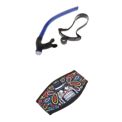 CALANDIS Swimming Front Snorkel Mouiece and Neoprene Mask Strap Wrapper Cover | Masks