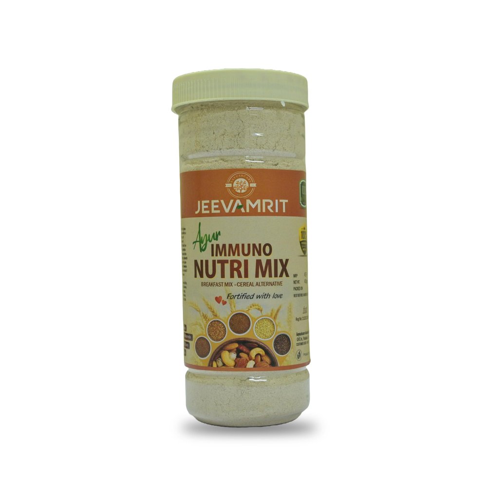 Jeevamrit Ayur Immuno Nutri Mix | Healthy Breakfast Mix & Cereal Alternative | 400g
