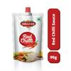 Hillers Hot Red Chilli Sauce  Authentic Chinese Chilli Sauce for Noodles, Fried Rice, Paneer & Vegetables | Red Chili Sauces (90g) view 3