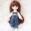 Fashion My Day 2xNew 16cm BJD Doll 13 Ball Jointed Girl Eyes Face Makeup Wig Clothes Full Set Style6 | Modern | Clothes & Accessories | Dolls view 3