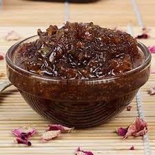 MM & SONS | Gulkand | Premium Rose Petal Jam | Sun Cooked Damask Rose Gulkand | 100% Natural & Pure | Fresh Petals Jam