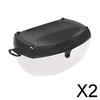 CALANDIS 2xScuba Dive Diving Snorkel Mask Storage Box Hard Case Craft Heavy Duty Gray | Masks view 2