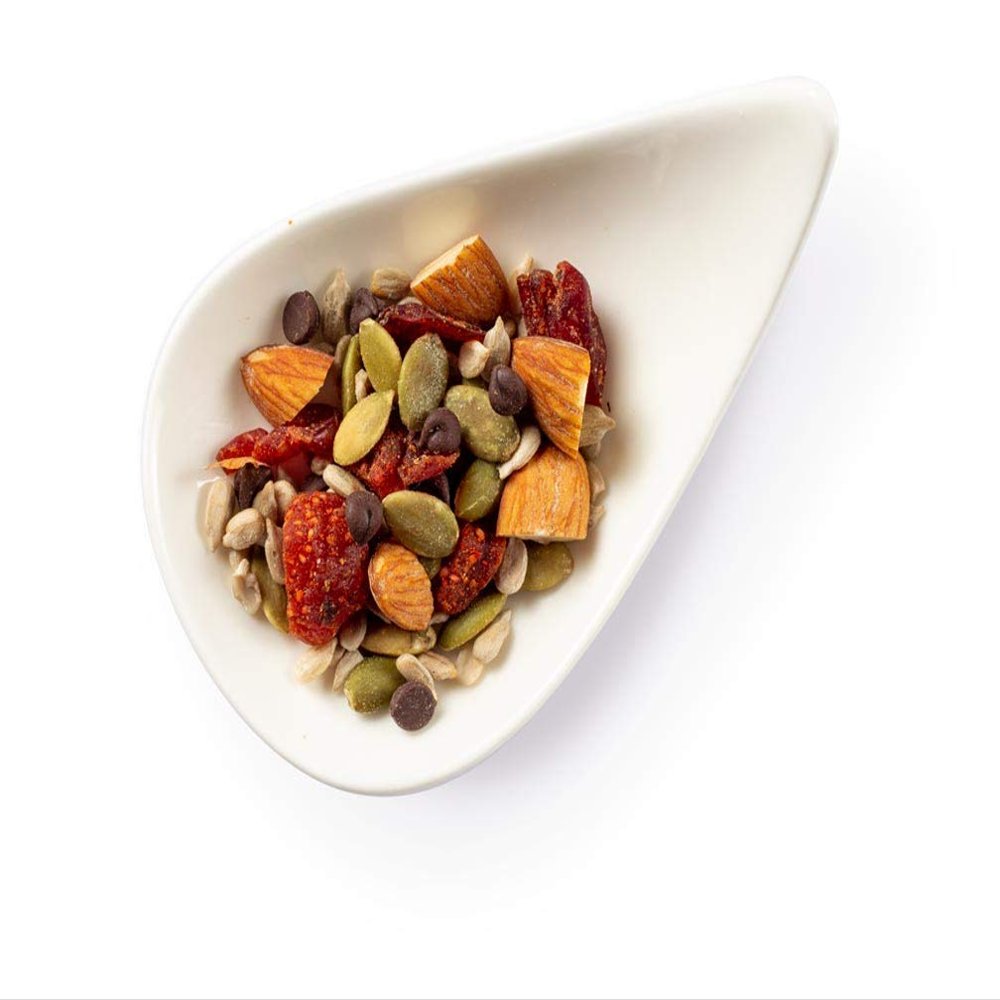 GOOSEBUMPS Strawberry, Chocolate Mix | Dehydrated Mahabaleshwar Strawberries With Dark Choco Chips | Healthy Dry Fruits with Berries and Nuts | 200 GMS