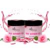 Anshganic Rose-Infused Organic Aloe Vera Gel | Pure aloevera gel for face, hair & body | Natural Hydration for Glowing Skin & Healthy Hair | Soothing & Nourishing Skincare (100ml x Pack of 2) view 1