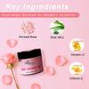 Anshganic Rose-Infused Organic Aloe Vera Gel | Pure aloevera gel for face, hair & body | Natural Hydration for Glowing Skin & Healthy Hair | Soothing & Nourishing Skincare (100ml x Pack of 2) view 2